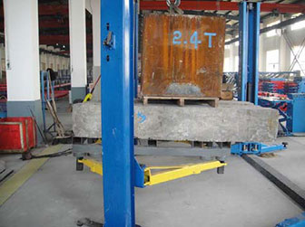 lift atlas ss overhead test overload carriage lock