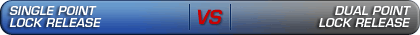 Single Point Lock Release vs. Dual Point Lock Release