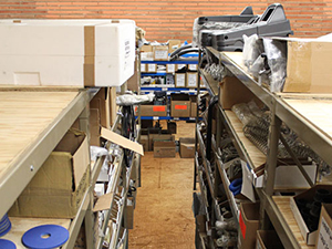 parts room