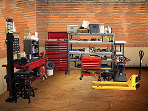 parts room