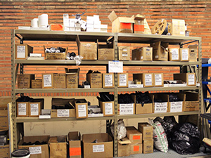 parts room